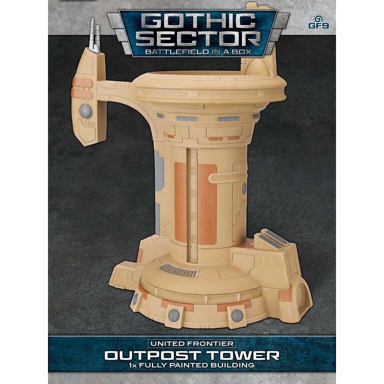 Galeforce Nine Battlefield in a Box - United Frontier - Outpost Tower