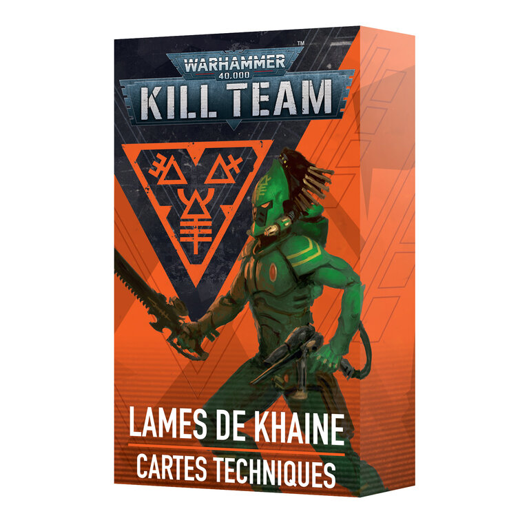 Kill Team - Blades of Khaine Datacards (Français)*