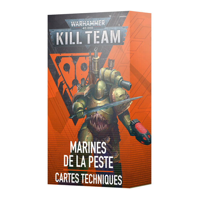 Kill Team - Plague Marines Datacards (Anglais)*