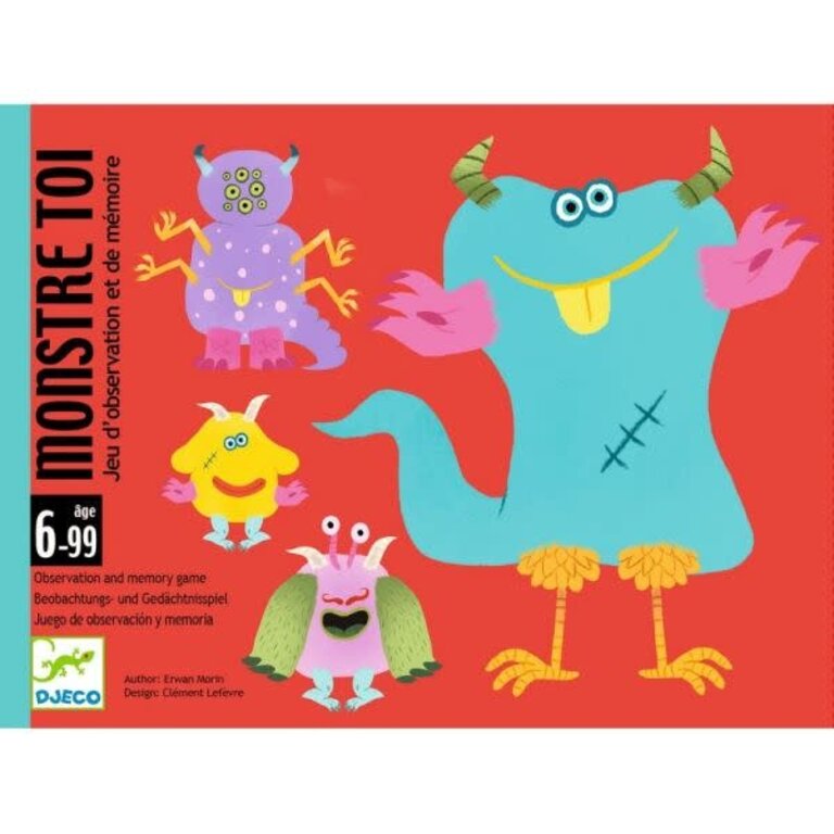 Djeco Monstre toi (Multilingue)