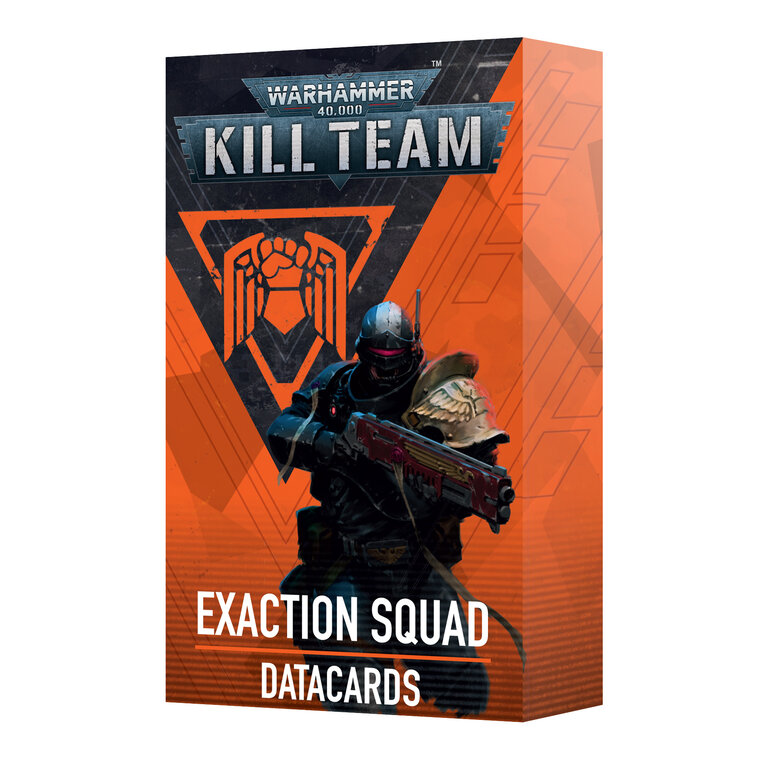 Kill Team - Exaction Squad Datacards (Anglais)*