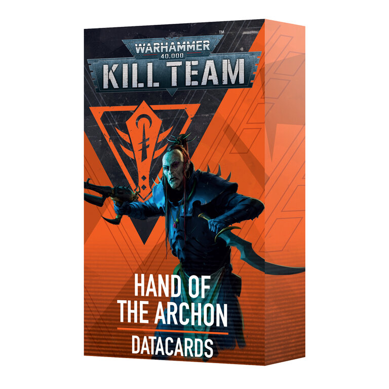 Kill Team - Hand of the Archon Datacards (Anglais)