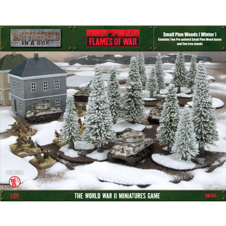 Galeforce Nine Battlefield in a Box - Small Pine Wood - Winter Galeforce Nine Battlefield in a Box - Small Pine Wood - Winter
