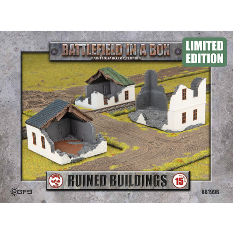 Galeforce Nine Battlefield in a Box - Ruined Buildings - Limited Edition