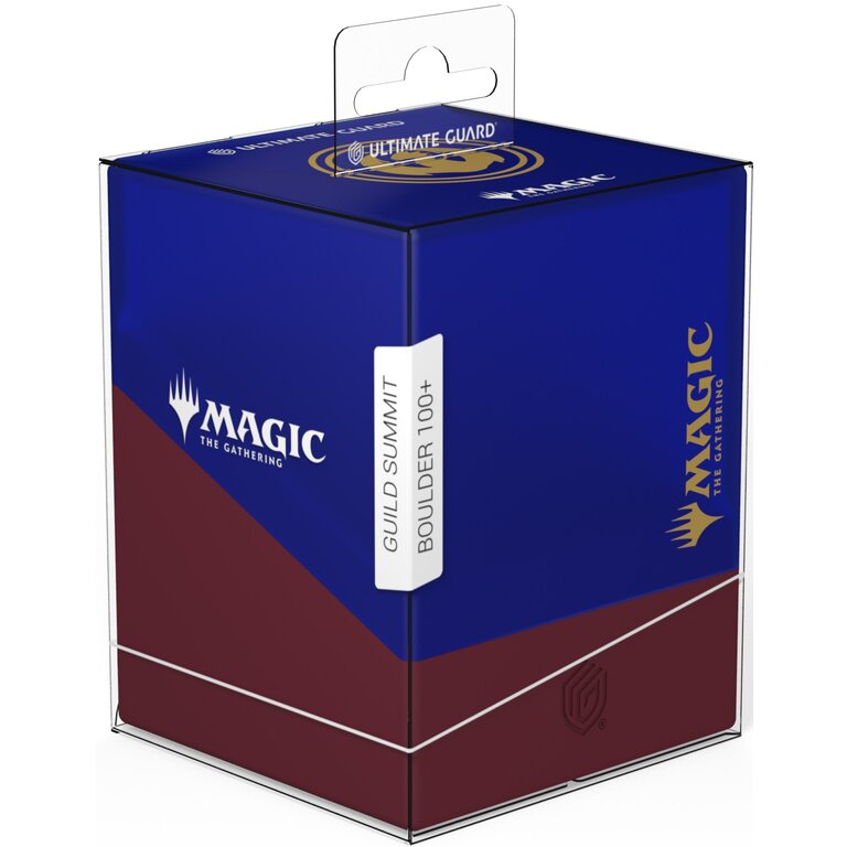 Ultimate Guard (UG) Boulder 100+ Deck Case - MTG Guild Summit - Izzet