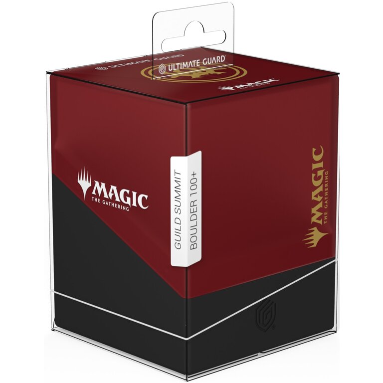 Ultimate Guard (UG) Boulder 100+ Deck Case - MTG Guild Summit - Rakdos