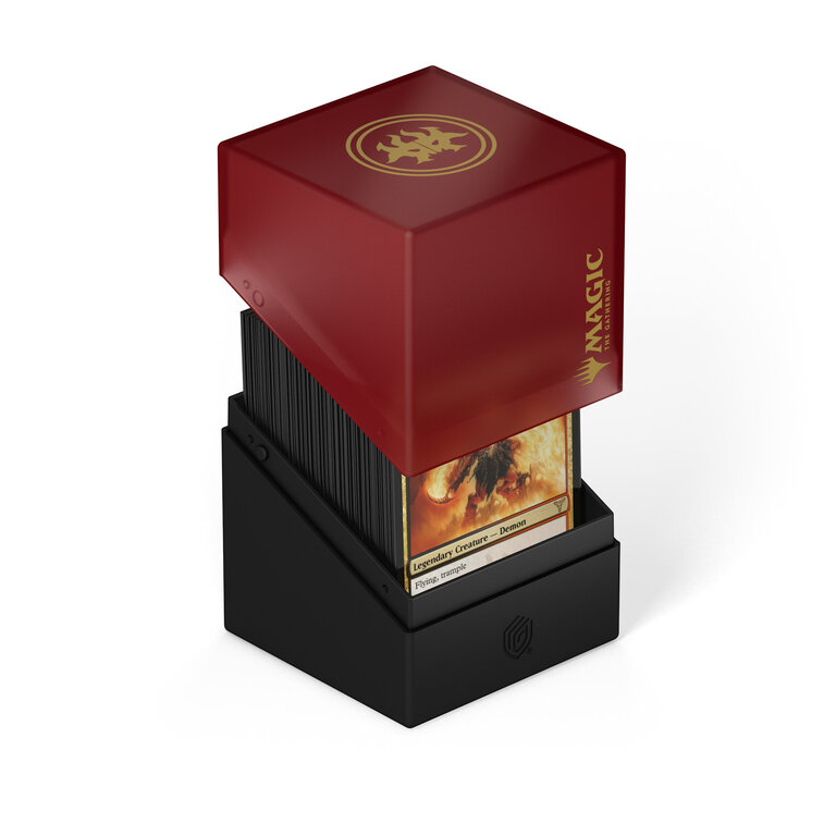 Ultimate Guard (UG) Boulder 100+ Deck Case - MTG Guild Summit - Rakdos