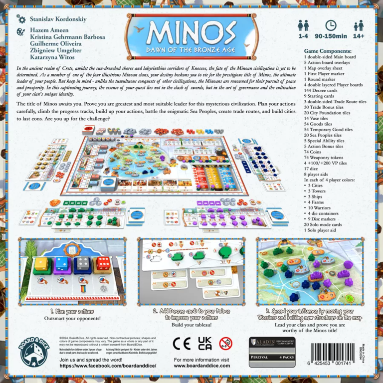 Minos - Dawn of the Bronze Age (Anglais)