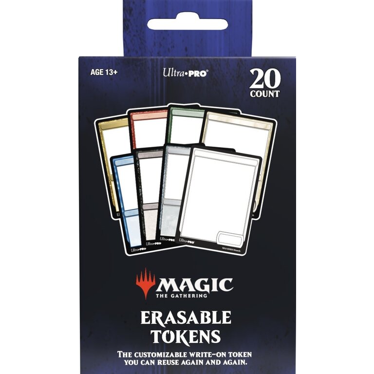 Ultra Pro (UP) MTG Reusable Tokens - 20 Tokens