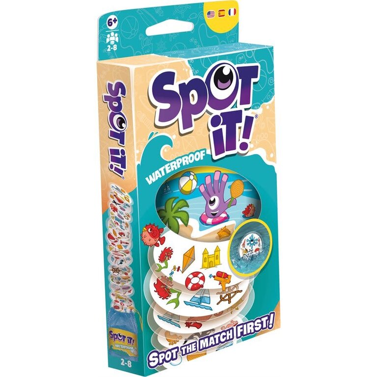 Spot It! - Waterproof - Nouvelle boîte (Multilingual)