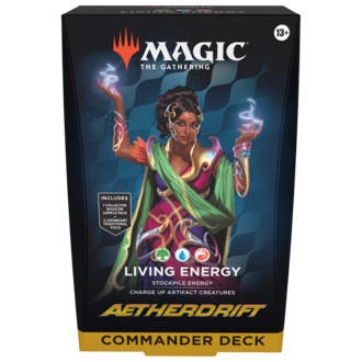 Magic the Gathering MTG Aetherdrift - Commander Decks - Living Energy (Anglais) Magic the Gathering MTG Aetherdrift - Commander Decks - Living Energy (Anglais)