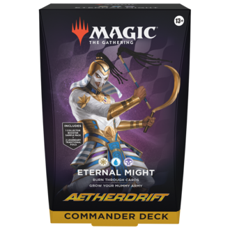 Magic the Gathering MTG Aetherdrift - Commander Decks - Eternal Might (Anglais) Magic the Gathering MTG Aetherdrift - Commander Decks - Eternal Might (Anglais)