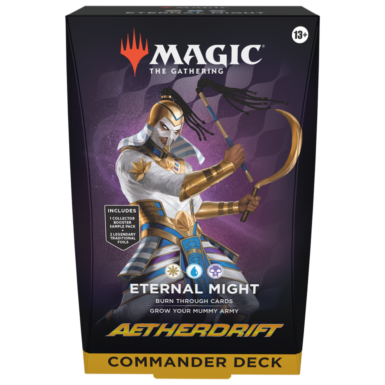 Magic the Gathering MTG Aetherdrift - Commander Decks - Eternal Might (Anglais)