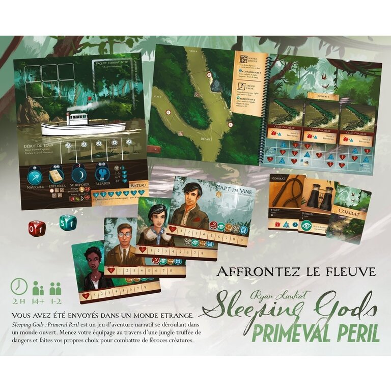 Sleeping Gods - Primeval Peril (Français) [PRÉCOMMANDE]