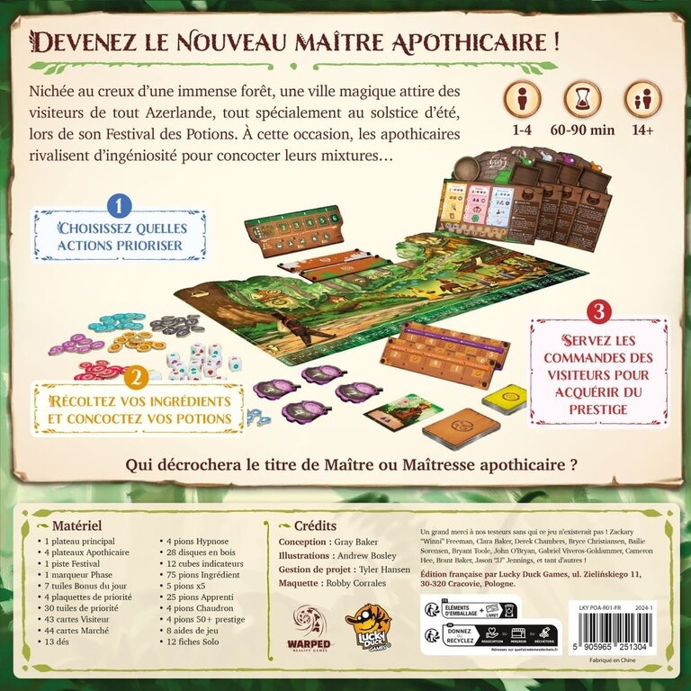 Les potions d'Azerlande (French)