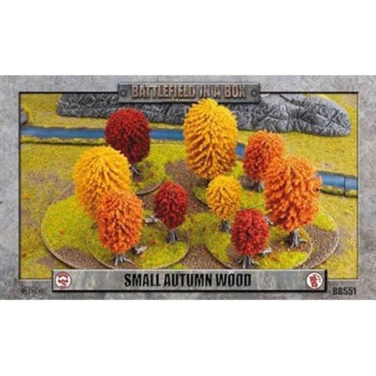 Galeforce Nine Battlefield in a Box - Essentials - Small Autumn Wood