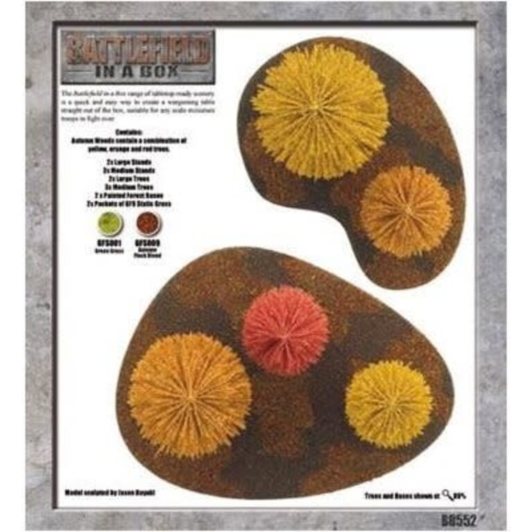 Galeforce Nine Battlefield in a Box - Essentials - Large Autumn Wood