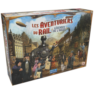 Les Aventuriers du rail - Legacy - Légendes de l'Ouest (French) Les Aventuriers du rail - Legacy - Légendes de l'Ouest (French)