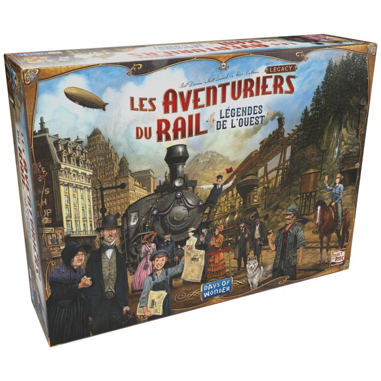 Les Aventuriers du rail - Legacy - Légendes de l'Ouest (Francais)