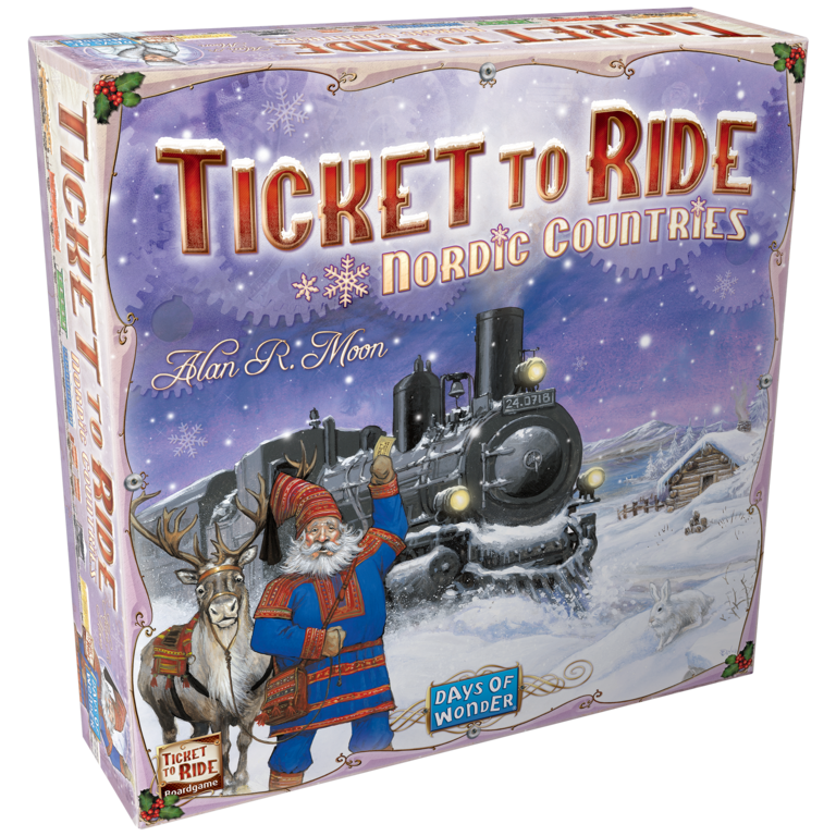 Ticket to Ride - Nordic Countries (Anglais)