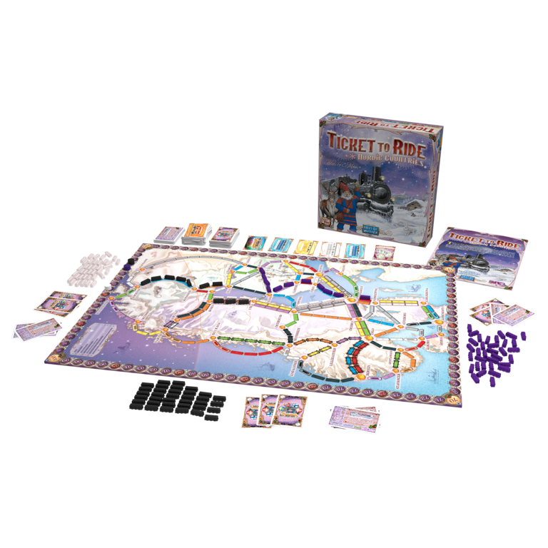 Ticket to Ride - Nordic Countries (Anglais)