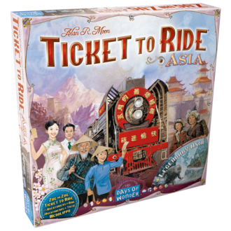 Ticket to Ride - Map #1 - Asia (Multilingue) Ticket to Ride - Map #1 - Asia (Multilingue)