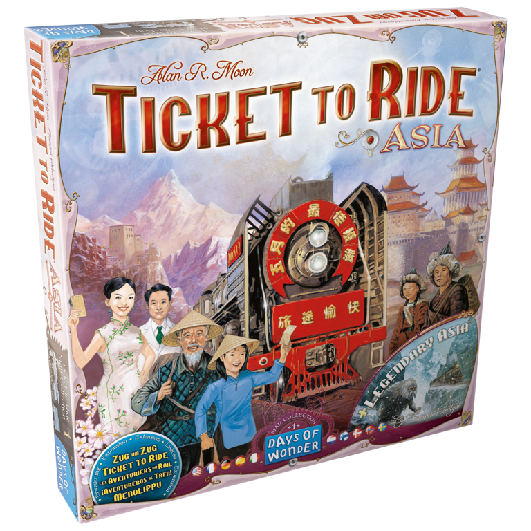 Ticket to Ride - Map #1 - Asia (Multilingue)