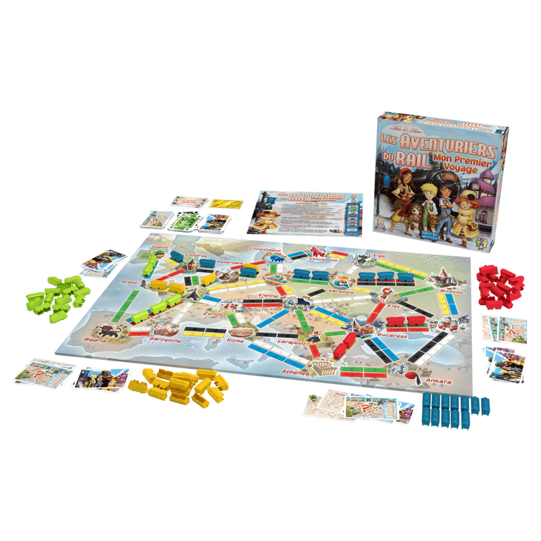Les Aventuriers du rail - Mon premier voyage - Europe (Francais)