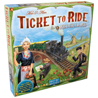 Ticket to Ride - Map #4 - Nederland (Multilingue) Ticket to Ride - Map #4 - Nederland (Multilingue)