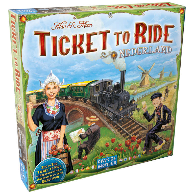 Ticket to Ride - Map #4 - Nederland (Multilingue)