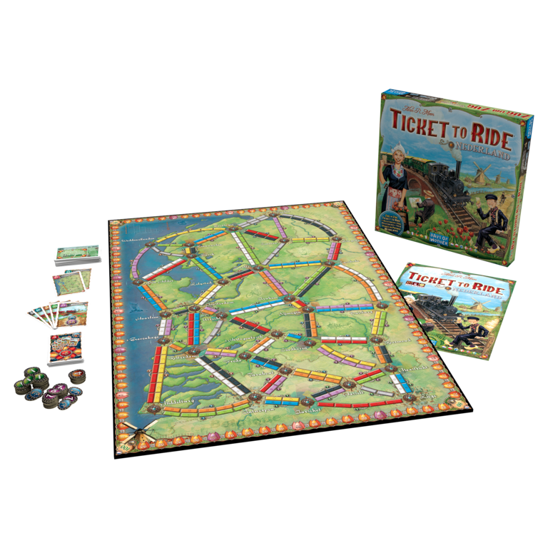 Ticket to Ride - Map #4 - Nederland (Multilingue)