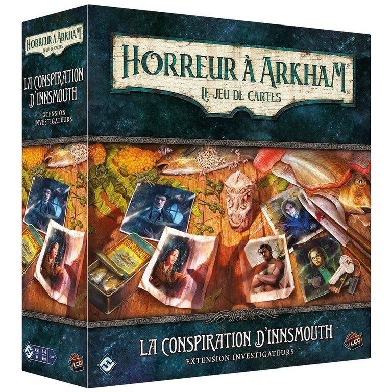 Arkham Horror - The Card Game - La conspiration d'Innsmouth - Extension Investigateur (French)