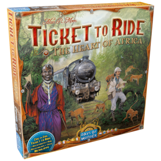 Ticket to Ride - Map #3 - The Heart of Africa (Multilingue) Ticket to Ride - Map #3 - The Heart of Africa (Multilingue)