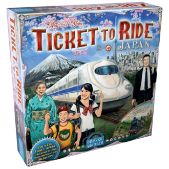 Ticket to Ride - Map #7 - Japon/Italie (Multilingual) Ticket to Ride - Map #7 - Japon/Italie (Multilingual)