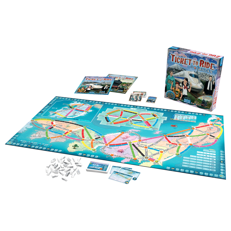 Ticket to Ride - Map #7 - Japon/Italie (Multilingue)