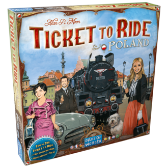 Ticket to Ride - Map #6.5 - Poland (Multilingue)