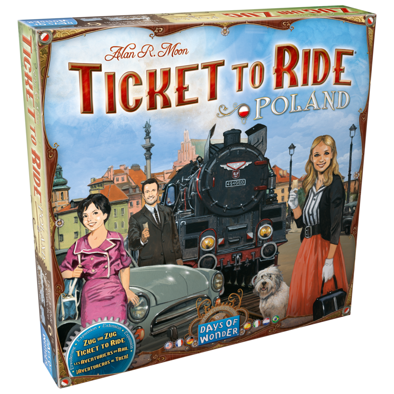 Ticket to Ride - Map #6.5 - Poland (Multilingual)