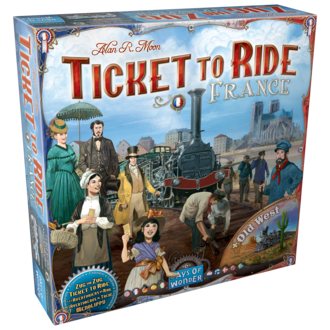 Ticket to Ride - Map #6 - France/Old West (Multilingual) Ticket to Ride - Map #6 - France/Old West (Multilingual)