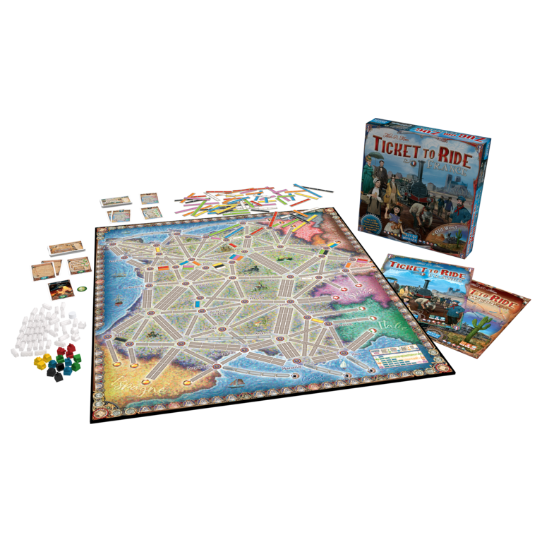 Ticket to Ride - Map #6 - France/Old West (Multilingue)