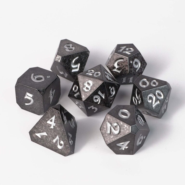 Die Hard (Die Hard) RPG Set - 7 piece set - Shadowlance with Silver
