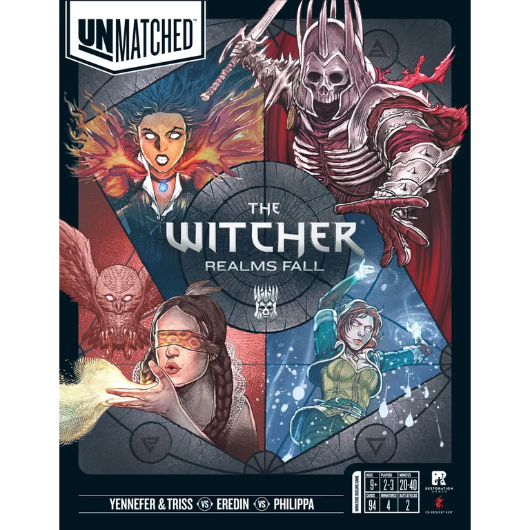 Unmatched - The Witcher - Realms Fall (Anglais)