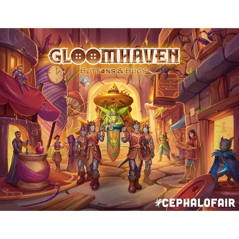 Gloomhaven - Buttons and Bugs (Anglais)