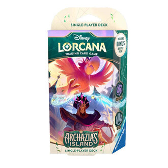Ravensburger Disney Lorcana - L'île d'Archazia - Deck de démarrage - Améthyste/Acier (Français)
