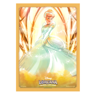 Ravensburger Disney Lorcana - Matte Sleeves - Standard Size - 65 unités - Cinderella
