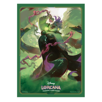 Ravensburger Disney Lorcana - Matte Sleeves - Standard Size - 65 unités - Ursula