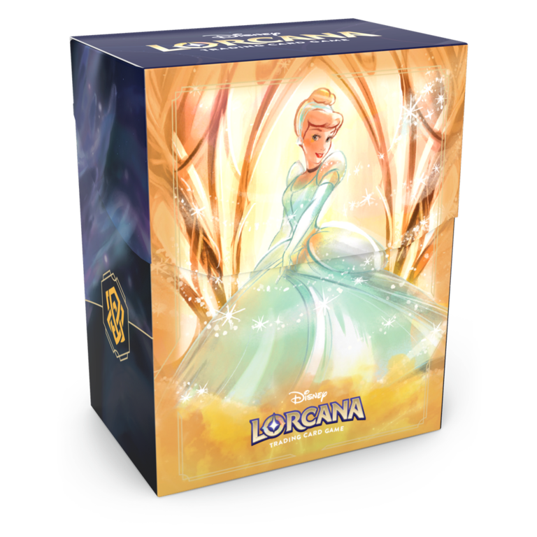 Ravensburger Disney Lorcana - Deck Box - Cinderella - 80ct.