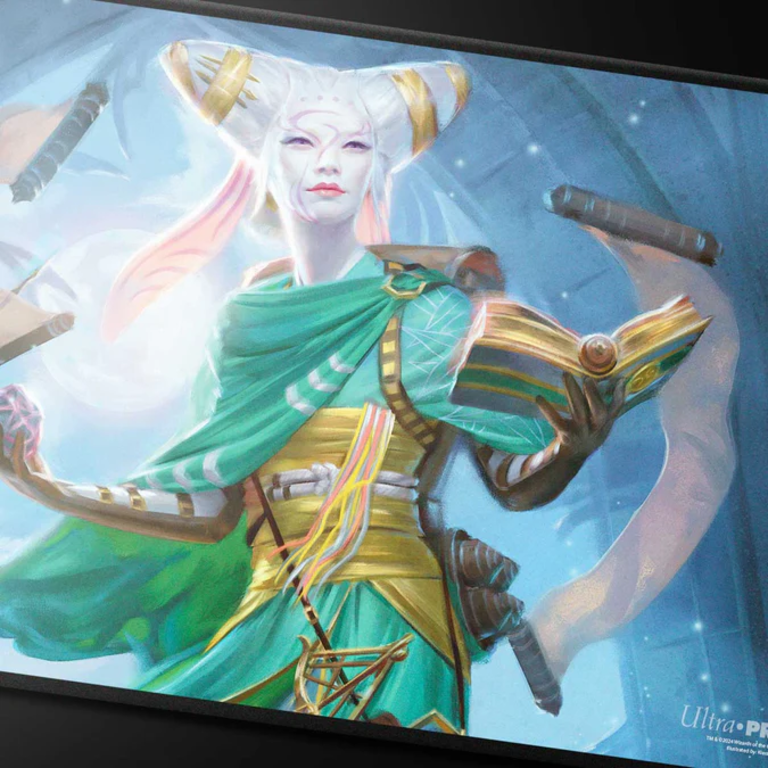 Ultra Pro (UP) Playmat - Innistrad Remastered - Black Stitched - Tamiyo, Field Researcher*