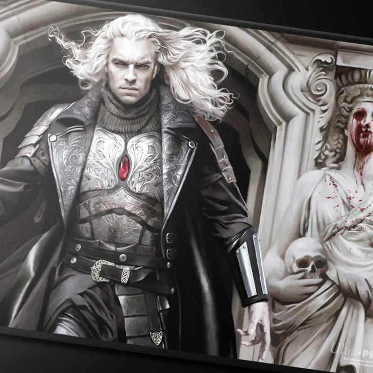 Ultra Pro (UP) Playmat - Innistrad Remastered - Black Stitched - Sorin, Imperious Bloodlord*
