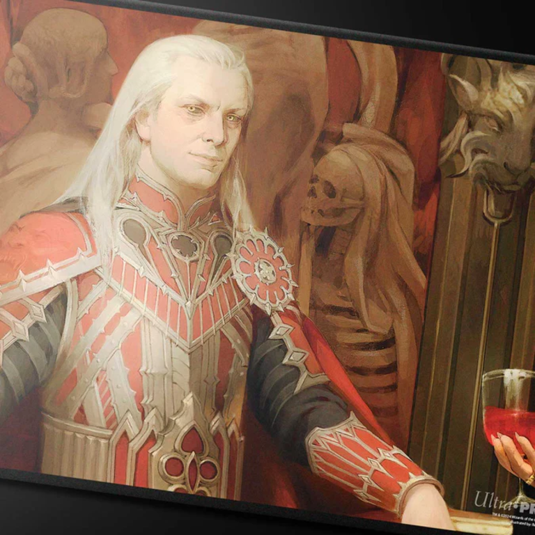 Ultra Pro (UP) Playmat - Innistrad Remastered - Black Stitched - Edgar Markov*