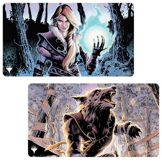 Ultra Pro (UP) Playmat - Innistrad Remastered - Double Sided - Arlinn Kord / Arlinn, Embraced by the Moon*
